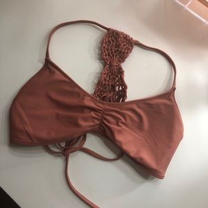 Aerie Macramé Bikini Top